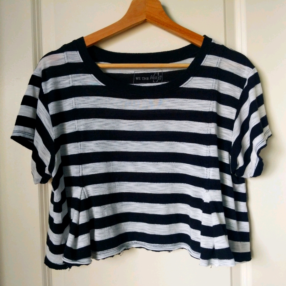 Free People Adorable We The Free Crop Tee